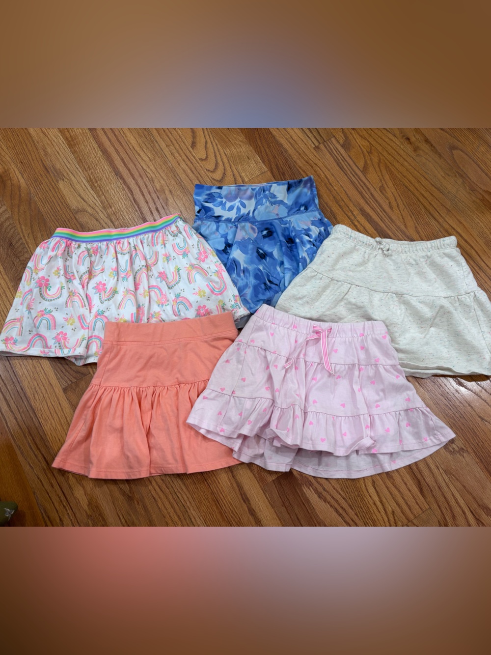 Kids Skorts - bundle of 5 sizes 5/6/7/8